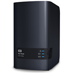 WD My Cloud EX2 Ultra 4TB NAS / Externí 3,5" / 2x USB3.0 / GLAN / černý