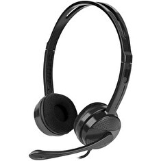 HEADSET NATEC CANARY WITH MICROPHONE BLACK