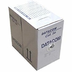 DATACOM FTP Cat5e PVC kabel 100m (lanko) šedý