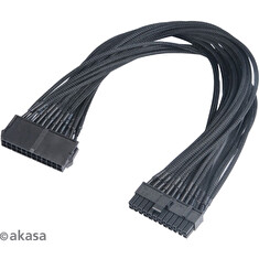 AKASA kabel prodlužovací FLEXA P24/ prodloužení napájecího 24pin kabelu pro MB/ 40cm