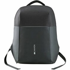 CANYON BP-9 batoh proti krádeži, pro 15.6" – 17" notebook, integrovaný USB konektor, černá