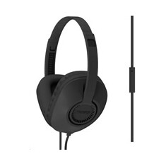 KOSS sluchátka UR23i, profesionální sluchátka s mikrofónem, bez kódu (24 měsíců), černé
