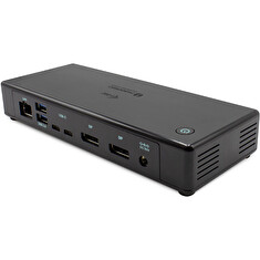 i-tec Thunderbolt3 Dual DisplayPort 4K Docking Station, Power Delivery 85W, kompatibilní s USB-C