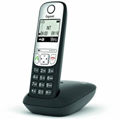 Gigaset A690 - DECT/GAP bezdrátový telefon, barva černá