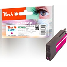 PEACH kompatibilní cartridge HP No. 953XL, purpurová, F6U17AE, 20ml