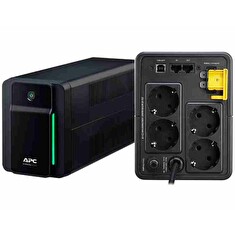 APC Back-UPS BXM 950VA (520W), AVR, USB, německé Schuko zásuvky