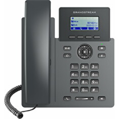 Grandstream GRP2601 SIP telefon, 2,21" LCD displej, 2 SIP účty, 2x100Mbit port