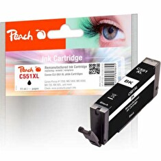 PEACH kompatibilní cartridge Canon CLI-551XL, photo black, 11 ml
