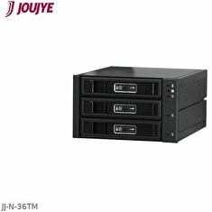 Jou Jye Backplane pro 3.5" 3x SATA/SAS3 HDD do 2x 5,25" black (náhrada JJ-2132M-SS)