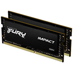KINGSTON 64GB 3200MT/s DDR4 CL20 SODIMM (Kit of 2) FURY Impact