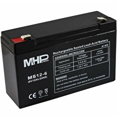 Baterie MHPower MS12-6 VRLA AGM 6V / 12Ah