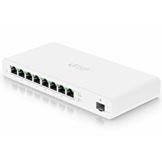 Ubiquiti UISP Router - 8x GbE, 1x SFP, fanless, 8x PoE Out 27V (PoE budget 110W)