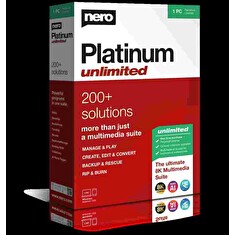 Nero Platinum Unlimited - CZ ESD trvalá licence