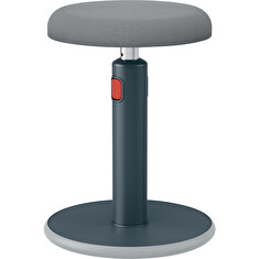 LEITZ Ergonomická balanční židle pro sezení/stání ERGO Cosy Stool, sametově šedá