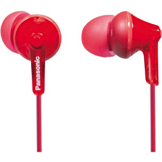 Panasonic stereo sluchátka RP-HJE125E-R, 3,5 mm jack, červená
