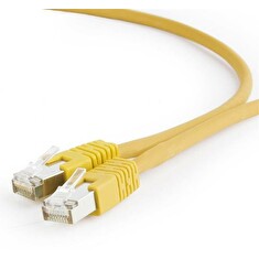 Gembird Patch kabel RJ45, cat. 6A, FTP, LSZH, 5m, žlutý