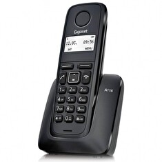 Gigaset A116 - DECT bezdrátový telefon, černá