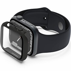 Belkin ochrana displeje 2v1 pro Apple Watch Série 4/5/6/SE/7/8/9, 44/45mm, černé - NOVÁ VERZE