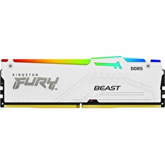 Kingston FURY Beast EXPO/DDR5/64GB/6000MHz/CL36/2x32GB/RGB/White