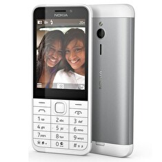 Nokia 230 Dual SIM 2,8"/16MB RAM/2Mpx/bílá