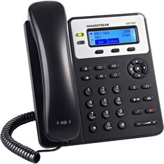 Grandstream GXP-1620/ VoIP telefon/ LCD display/ 2x SIP/ 2x LAN/ SRTP/ TLS/ 3 prog. tlačítka/