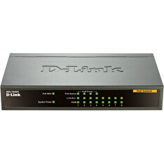D-Link DES-1008PA 8x10/100 Desktop Switch, 4xPoE