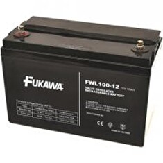 FUKAWA akumulátor FWL 100-12 (12V; 100Ah; závit M6; životnost 10let)