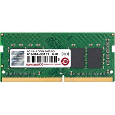Transcend - DDR4 - 8 GB - SO-DIMM 260-pin - 2400 MHz / PC4-19200 - CL17 - 1.2 V - bez vyrovnávací paměti - bez ECC - pro HP EliteBook 840 G5, 840 G6, 840r G4