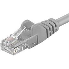 Premiumcord Patch kabel Cat6a S-FTP, AWG 26/7, délka 3m, šedá