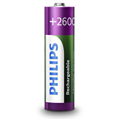 Philips dobíjecí baterie AA 2600mAh, NiMH - 2ks