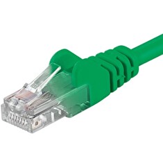 PREMIUMCORD Patch kabel UTP RJ45-RJ45 CAT5e 2m zelená