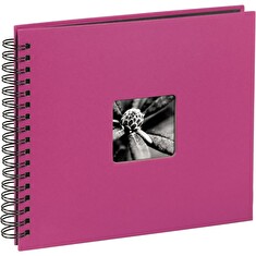 Hama album klasické spirálové FINE ART 28x24 cm, 50 stran, pink