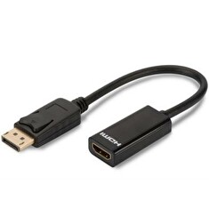 ASSMANN Displayport 1.1a Adapter Cable DP M (plug)/HDMI A F (jack) 0,15m black