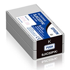 Epson SJIC22P - inkoust black (černá) pro tiskárnyTM-C3500
