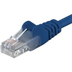 PREMIUMCORD Patch kabel UTP RJ45-RJ45 CAT5e 7m modrá