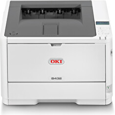 OKI B432dn ČB tiskárna A4, 40 str/min, 1200x1200, 512MB RAM, USB, NET, Duplex