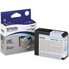 Epson inkoustová náplň/ C13T580500/ StylusPro3800/ Světlá azurová