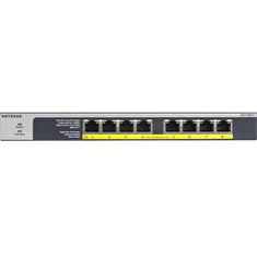 NETGEAR 8-port 10/100/1000Mbps Gigabit Ethernet, Flexible PoE, GL108LP