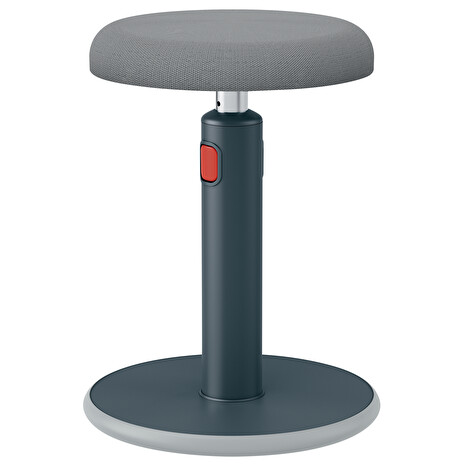 LEITZ Ergonomická balanční židle pro sezení/stání ERGO Cosy Stool, sametově šedá