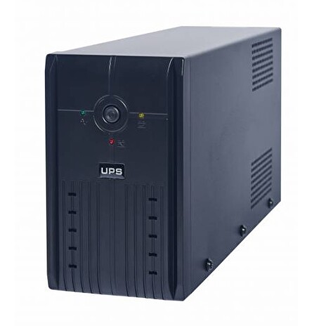 EUROCASE záložní zdroj EA200LED 1200VA, 1200VA, USB, RJ11, line interactive